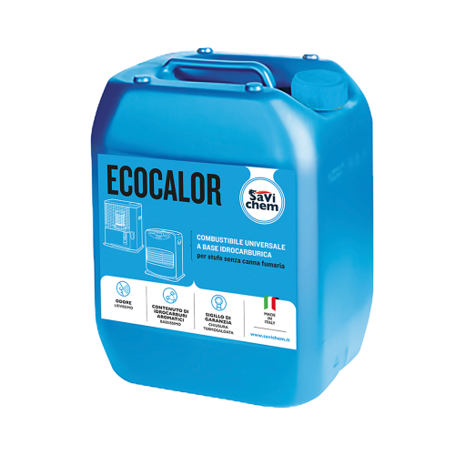 Savichem ECOCALOR Combustibile universale stufa elettronica no canna 18 LT