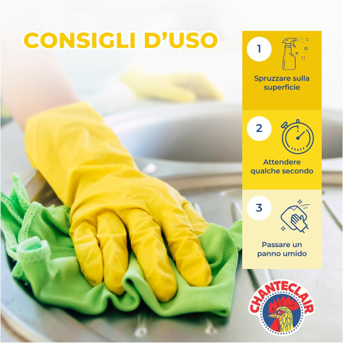 Chanteclair SGRASSATORE MARSIGLIA Universale Detergente Superfici 5 LT - immagine 2
