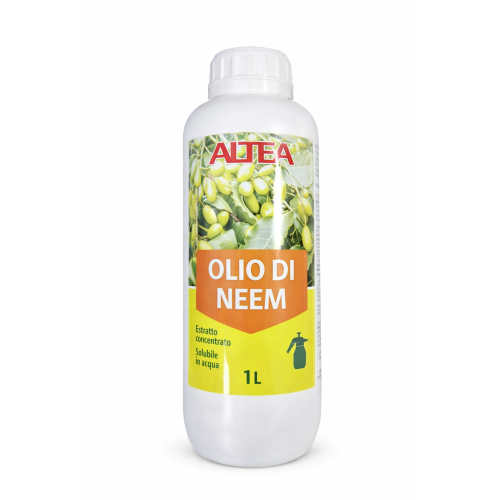 Altea OLIO DI NEEM Rimedio biologico estratto concentrato afidi insetti 1 LT