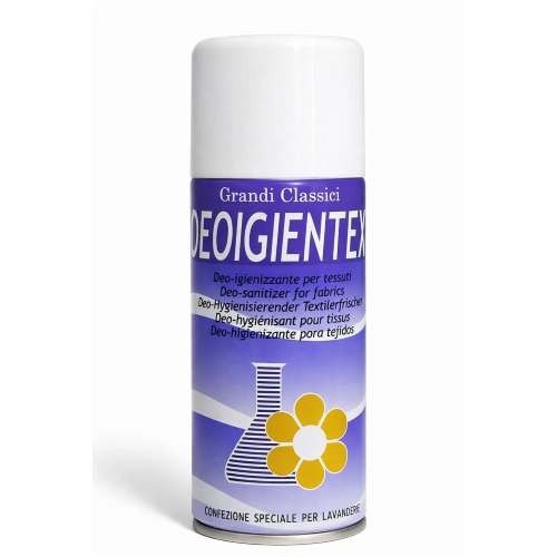 Rampi DEOIGIENTEX Deodorante Igienizzante Tessuti superfici ambiente Antitarme Spray 150 ML