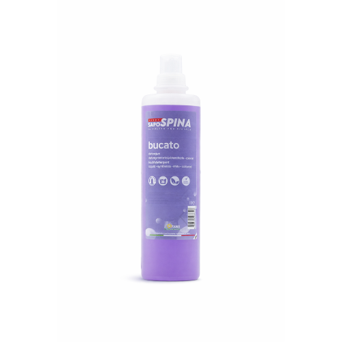 Rampi SAPOSPINA BUCATO Detersivo Igienizzante Ipoallergenico Concentrato 1 LT