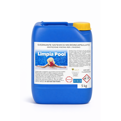 Limpia Pool SVERNANTE Sistemico Microincapsulato Antialghe Piscine Inverno 5 KG