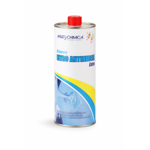 Multichimica DILUENTE NITRO ANTINEBBIA EXTRA Solvente Vernici sgrassatore 1 LT