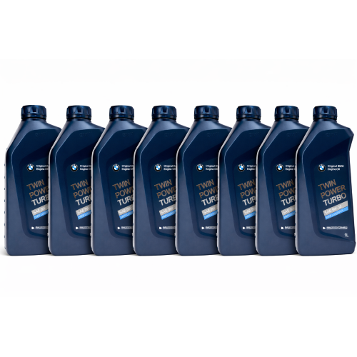 8 X BMW 5W30 Twinpower Turbo Longlife-04 Olio motore 1 LT