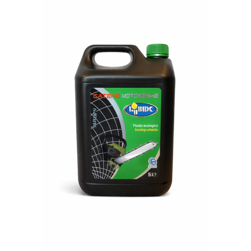 Lubex Olio Catene motoseghe lubrificante protettivo ecologico 5 LT