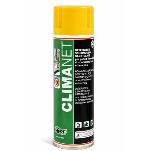 Facot CLIMANET SPRAY Detergente igienizzante antibatterico antimuffa condizionatori 600 ML