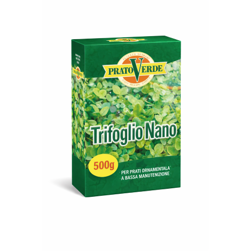Prato Verde TRIFOGLIO NANO Semi sementi prato per tappeti erbosi 500 GR