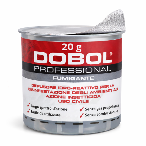 Mida DOBOL PROFESSIONAL Insetticida Idroreattivo Fumigante fino 350 mc 20 GR