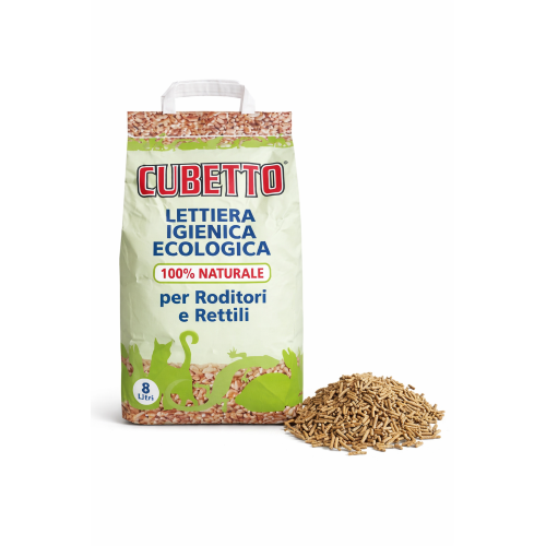 Versele Laga CUBETTO Lettiera igienica roditori gatti e rettili 8 LT / 5 KG