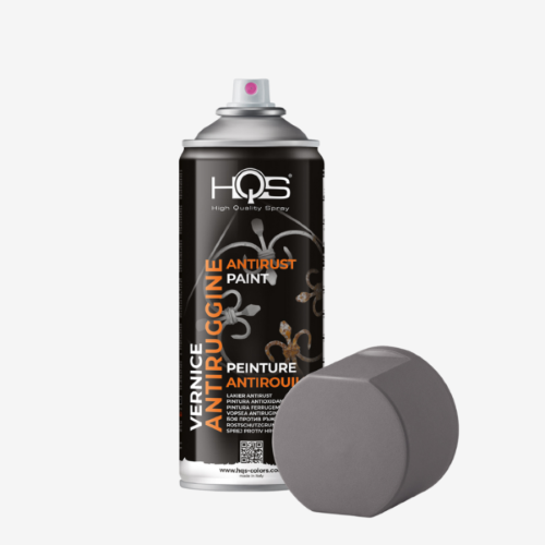 HQS ANTIRUST PRIMER GRIGIA Fondo antiruggine protettivo metallo spray 400 ML ANTIRUGGINE GRIGIA