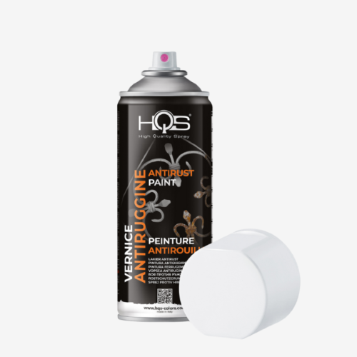 HQS ANTIRUST PRIMER BIANCA Fondo antiruggine protettivo metallo spray 400 ML ANTIRUGGINE BIANCA