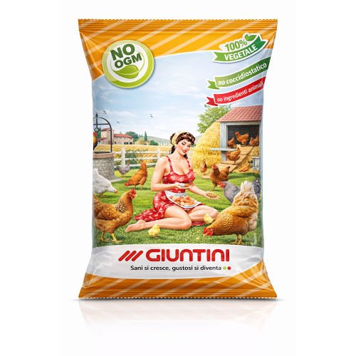 Giuntini COCCODORO Mangime galline ovaiole alta qualita' No Ogm 12,5 KG