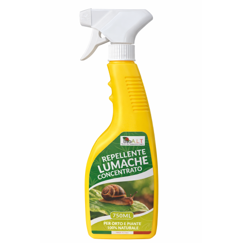 Bio A.L.T. REPELLENTE LUMACHE Concentrato spray naturale orto piante 750 ML