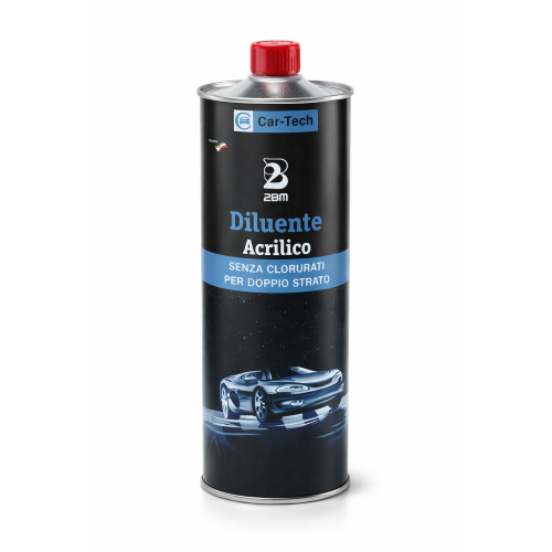 2 BM DILUENTE ACRILICO Universale Medio senza clorurati carrozzerie 1 LT
