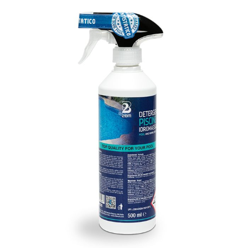 2 BM DETERGENTE PISCINE Idromassaggi rimuove creme oli residui organici 500 ML