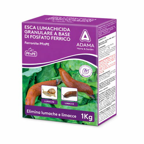 Adama FERRONITE PFnPE Esca lumachicida Fosfato ferrico biologico orto 1 KG