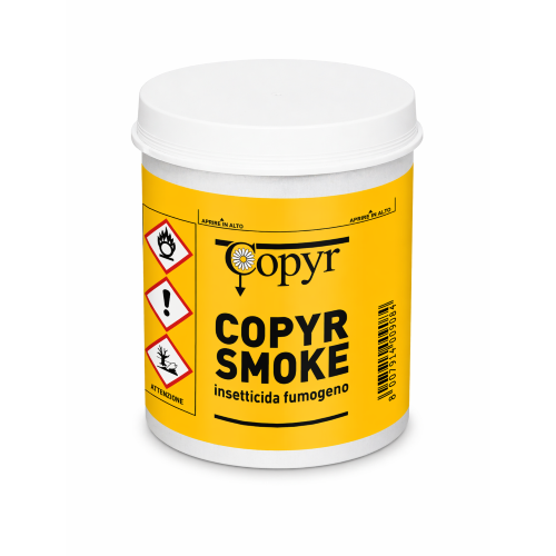 Copyr SMOKE Insetticida fumogeno permetrina insetti volanti striscianti pulci cimici 30 GR