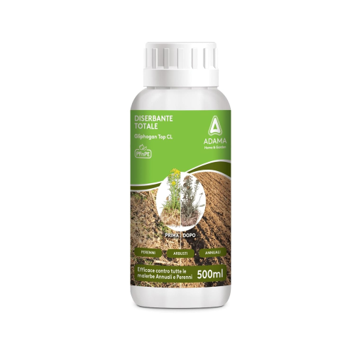 Adama GLIPHOGAN TOP CL PFnPE Diserbante totale Glifosate 3,1 sistemico 500 ML