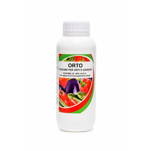 Bio ALT ORTO Concime fogliare NPK 10.8.15 con microelementi chelati 1 LT 1 LITRO