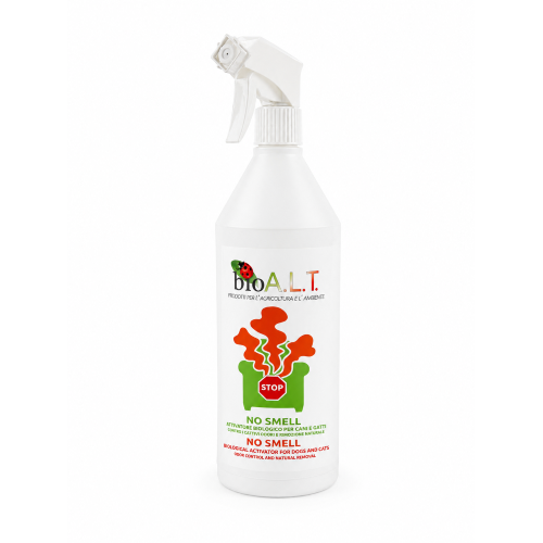 Bio ALT NO SMELL ODOR CONTROL Attivatore biologico lettiere cani gatti 750 ML
