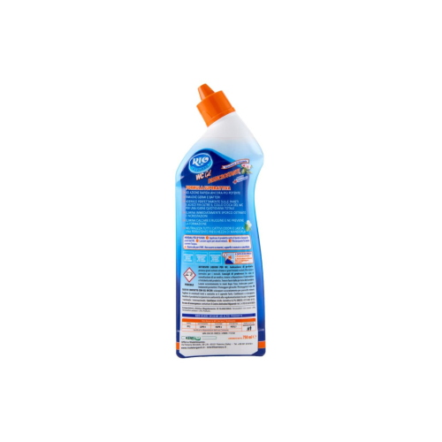Rio AZZURRO WC Disincrostante Detergente Freschezza di mandorla Igiene 750 ML - immagine 2