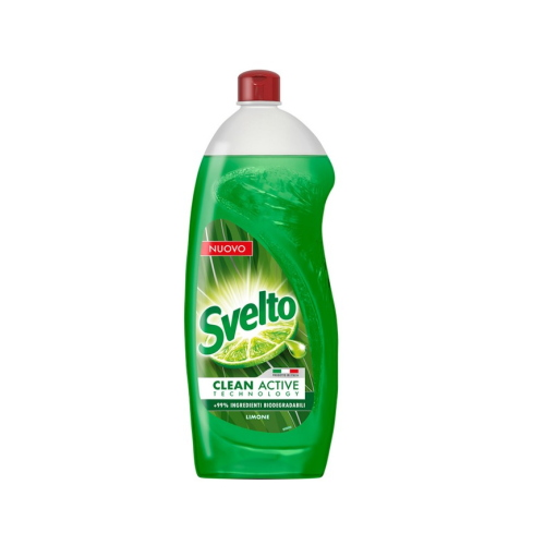 Svelto LIMONE Detersivo Liquido Lavapiatti a mano Clean Active 1030 ML