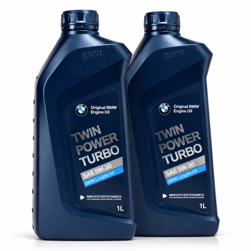 2 X BMW 5W30 Twinpower Turbo Longlife-04 Olio motore 1 LT