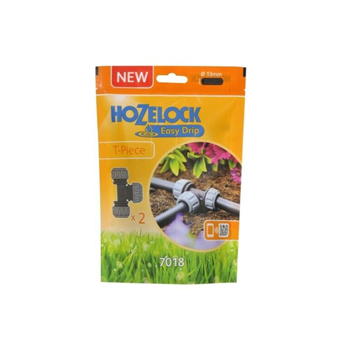 Hozelock - 7018 GIUNTO A T Manicotto 13mm 2 pezzi - immagine 2