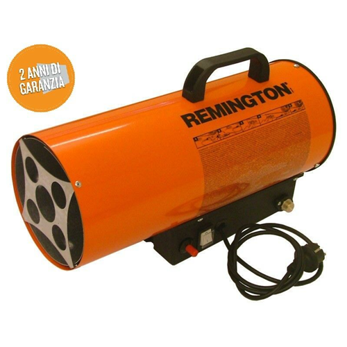 REMINGTON Generatore di aria calda a gas avviamento piezoelettrico cannone 33 KW